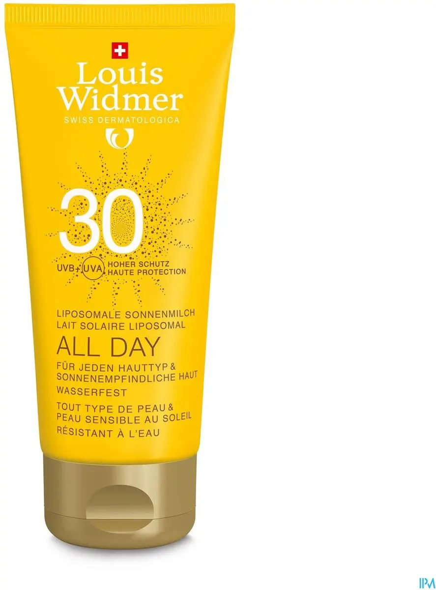 Louis Widmer Melk Zonnebescherming SPF 30 - 100ml