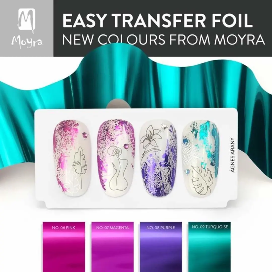 Moyra Easy Folie Nr 9 Turquoise