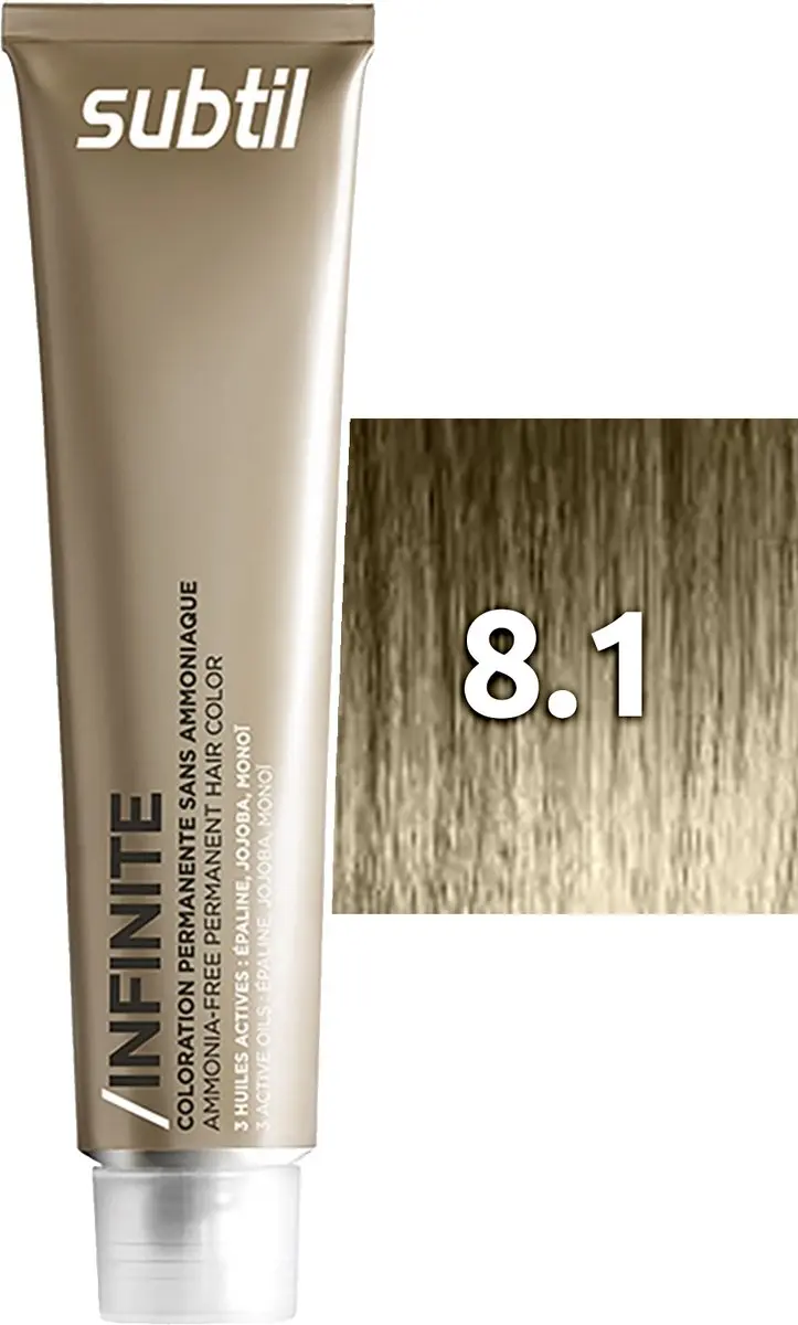 Subtil Infinite 8.1 Licht Parelmoer Asblond