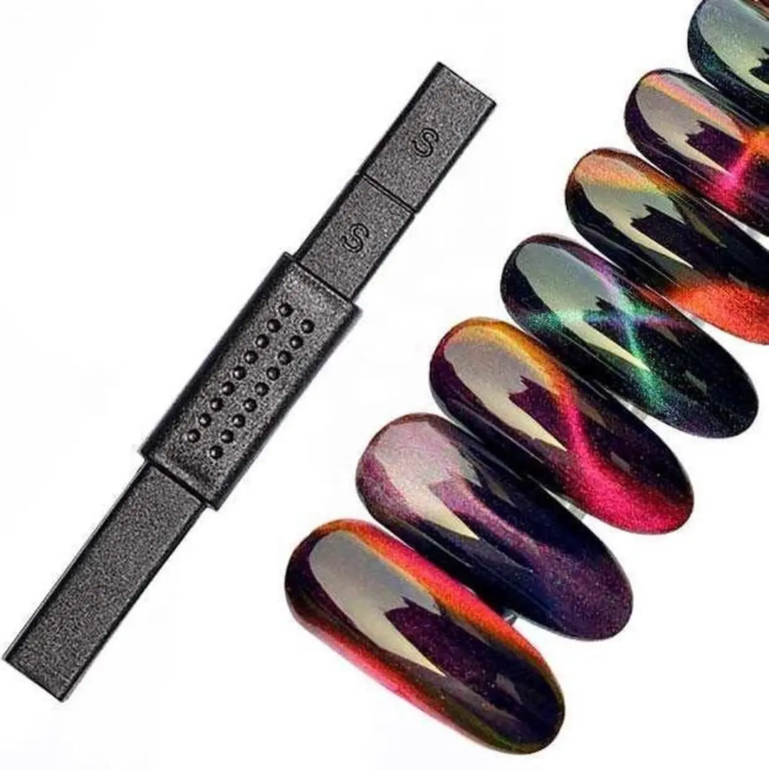 Moyra Cat Eye Nail Polish Set 4x12ml - Magic Magneet Stick