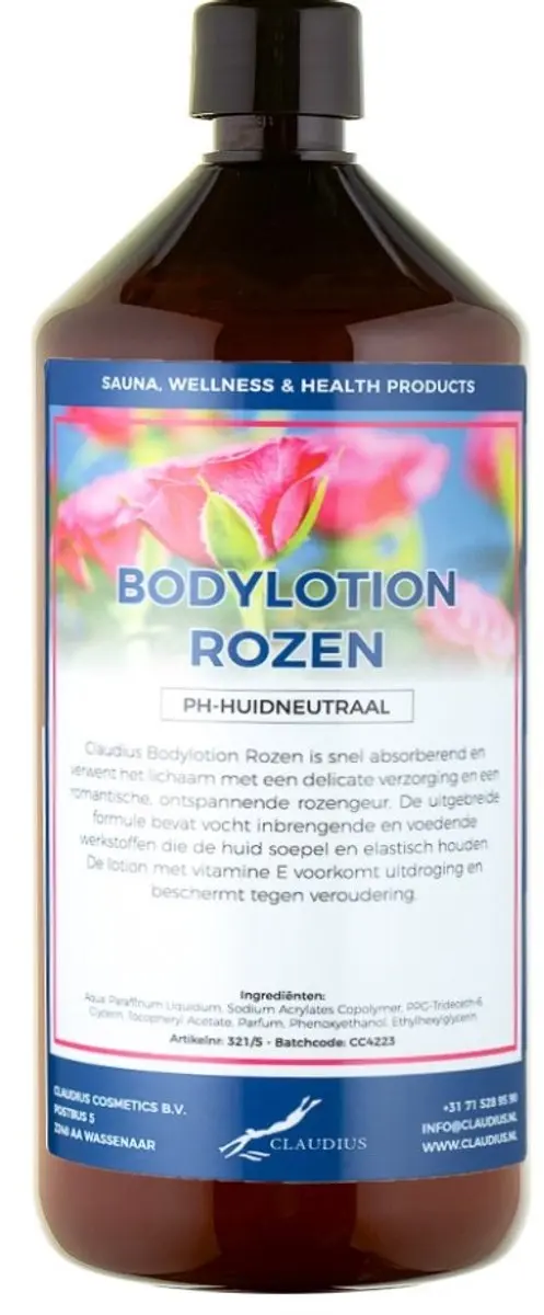 Splashbox Cosmetics Bodylotion Rozen 1L