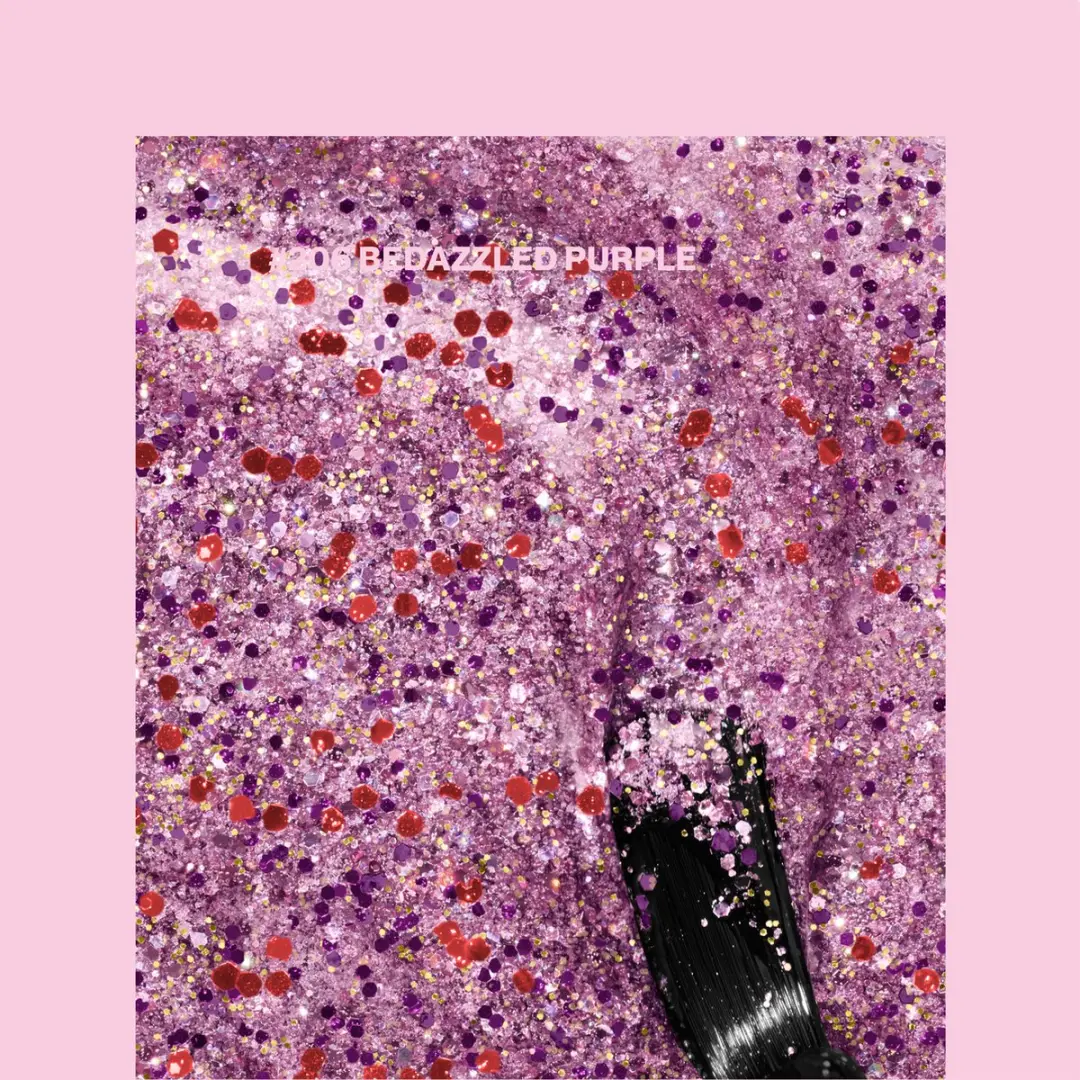 Pink Gellac Bedazzled Purple 206 Gellak 15ml