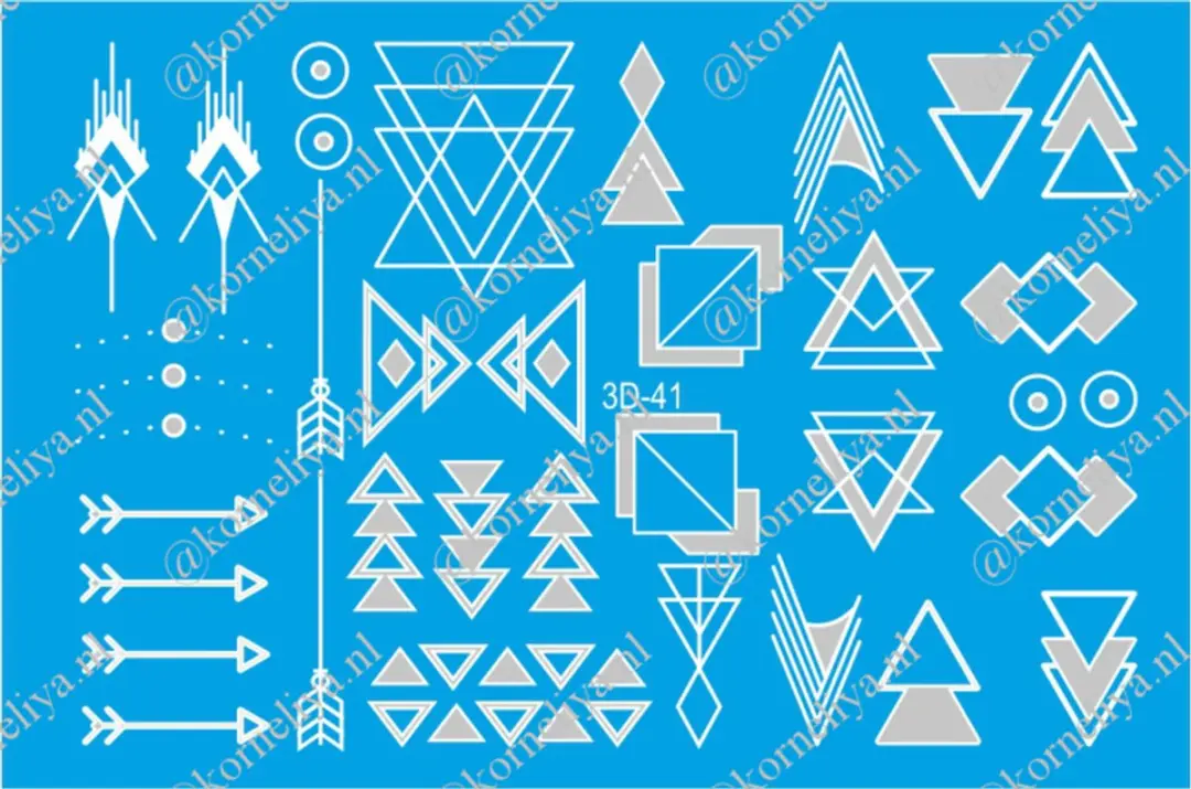 Korneliya 3D Waterdecal 041