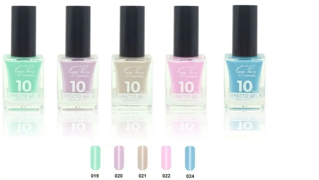 Easy Paris Cosmetics Pastel Nagellak Set