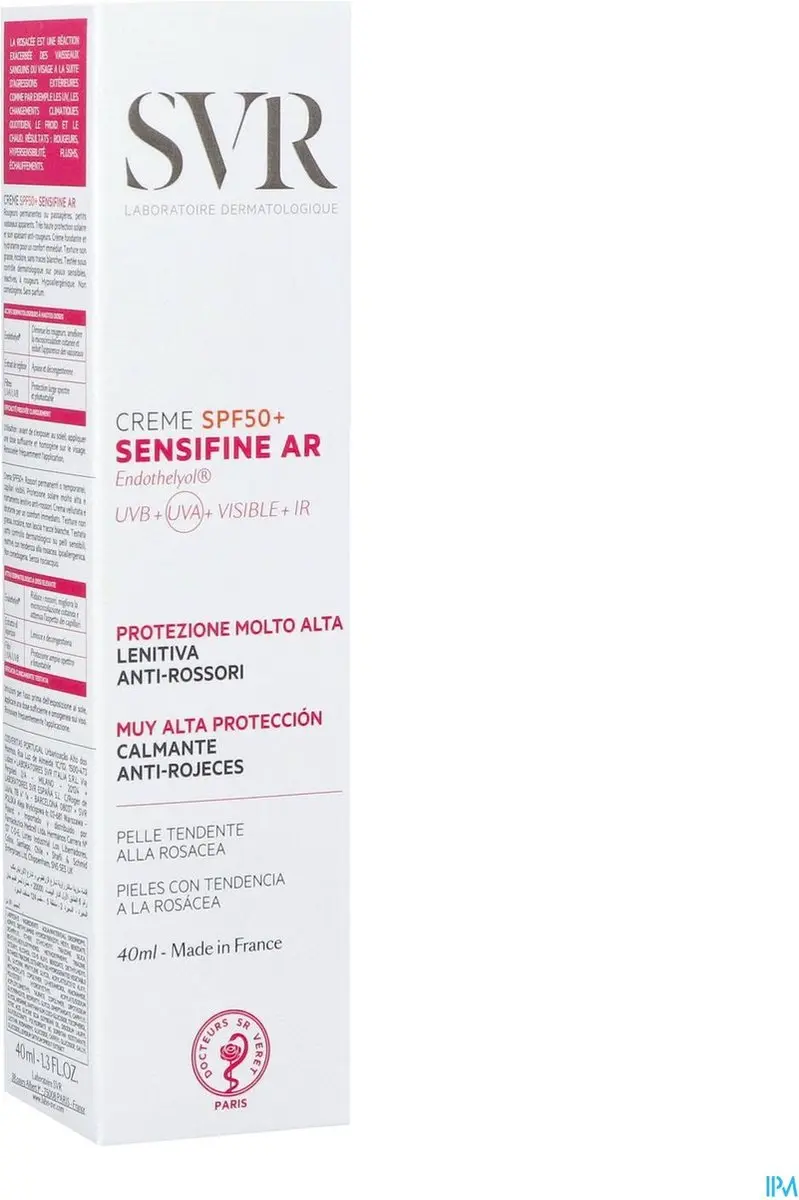 SVR Sensifine Anti-Rougeur Dagcrème SPF 50+ - 40ml - afbeelding 6 van 6