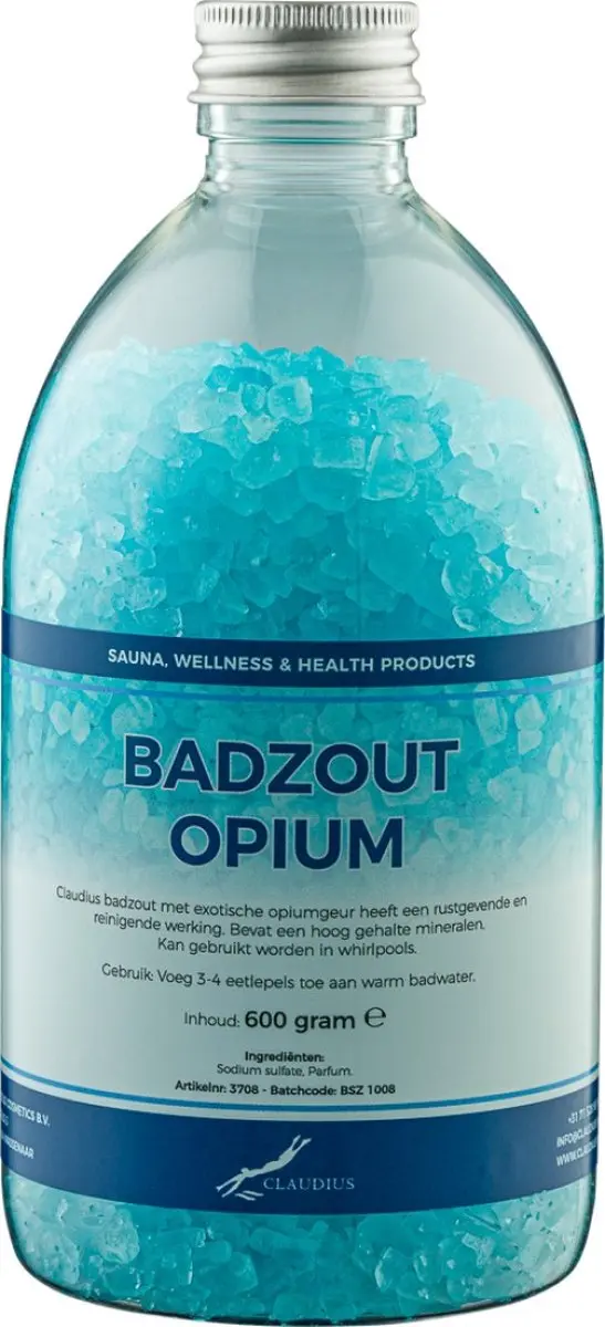 Splashbox Cosmetics Claudius Badzout Opium 600g - 6 Stuks
