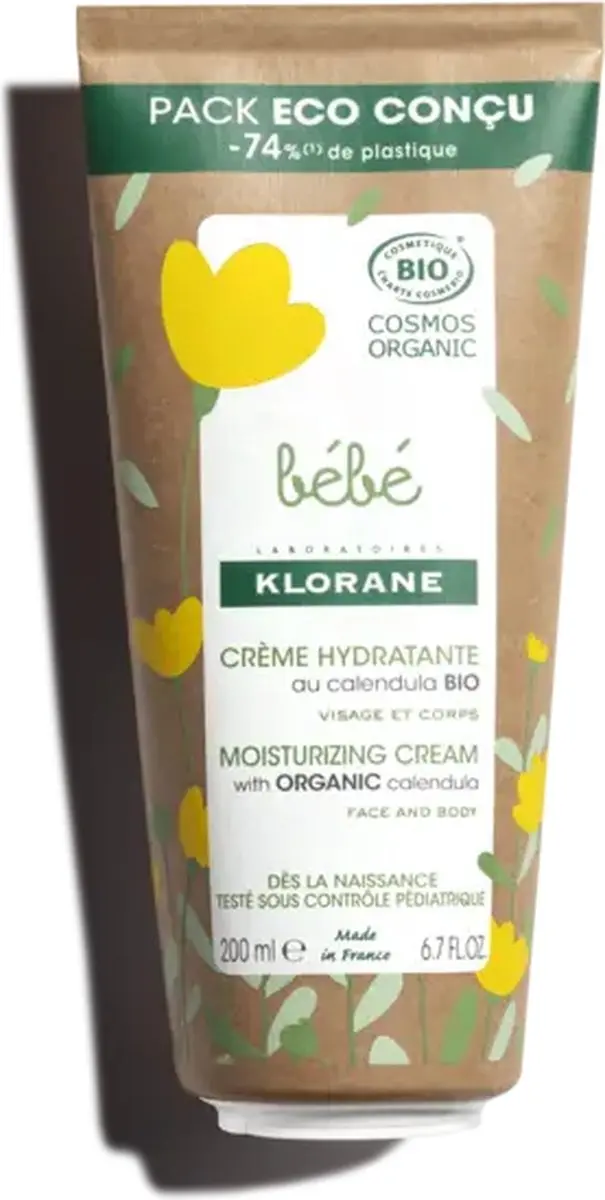 Klorane Bébé Crème Hydratante 200ml