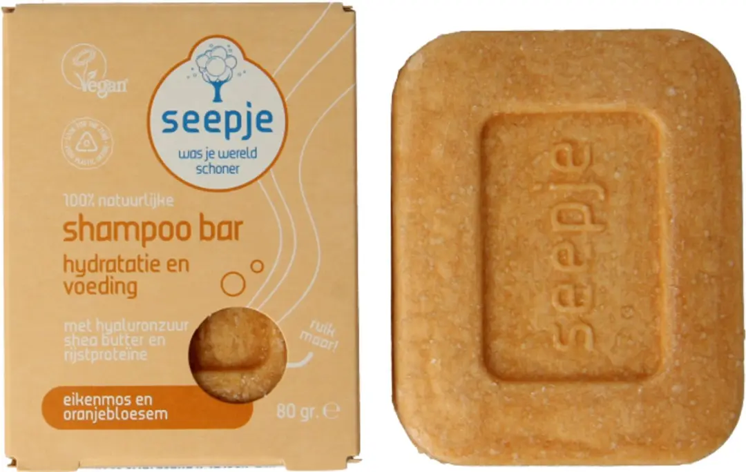 Seepje Eikenmos & Neroli Shampoo Bar 80g