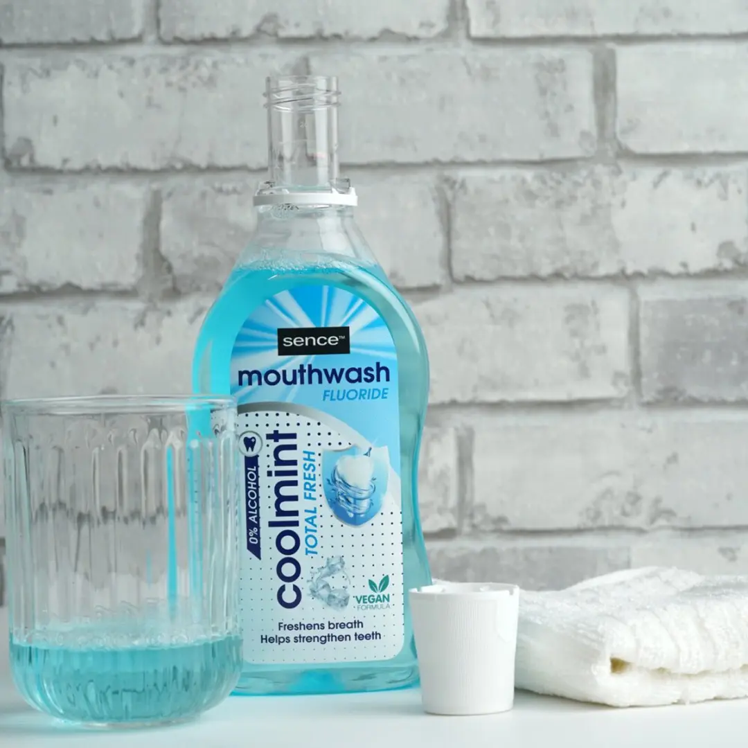 Sence Mondwater Coolmint 500ml - 12 Stuks