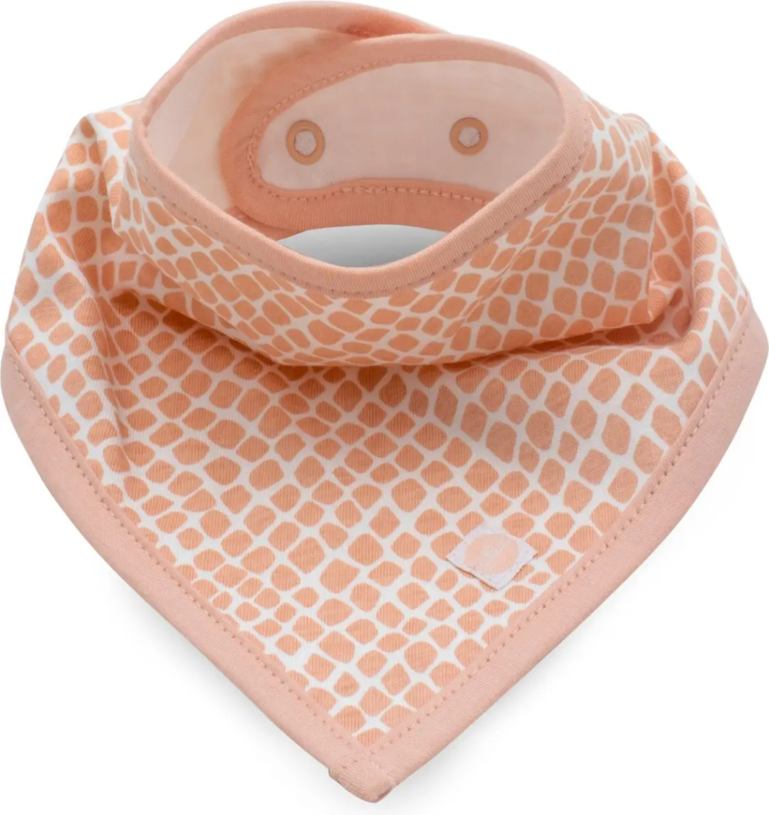 Jollein Slab Bandana Snake - 2 Stuks - Roze - afbeelding 6 van 6