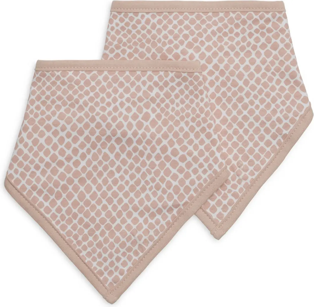 Jollein Slab Bandana Snake - 2 Stuks - Roze