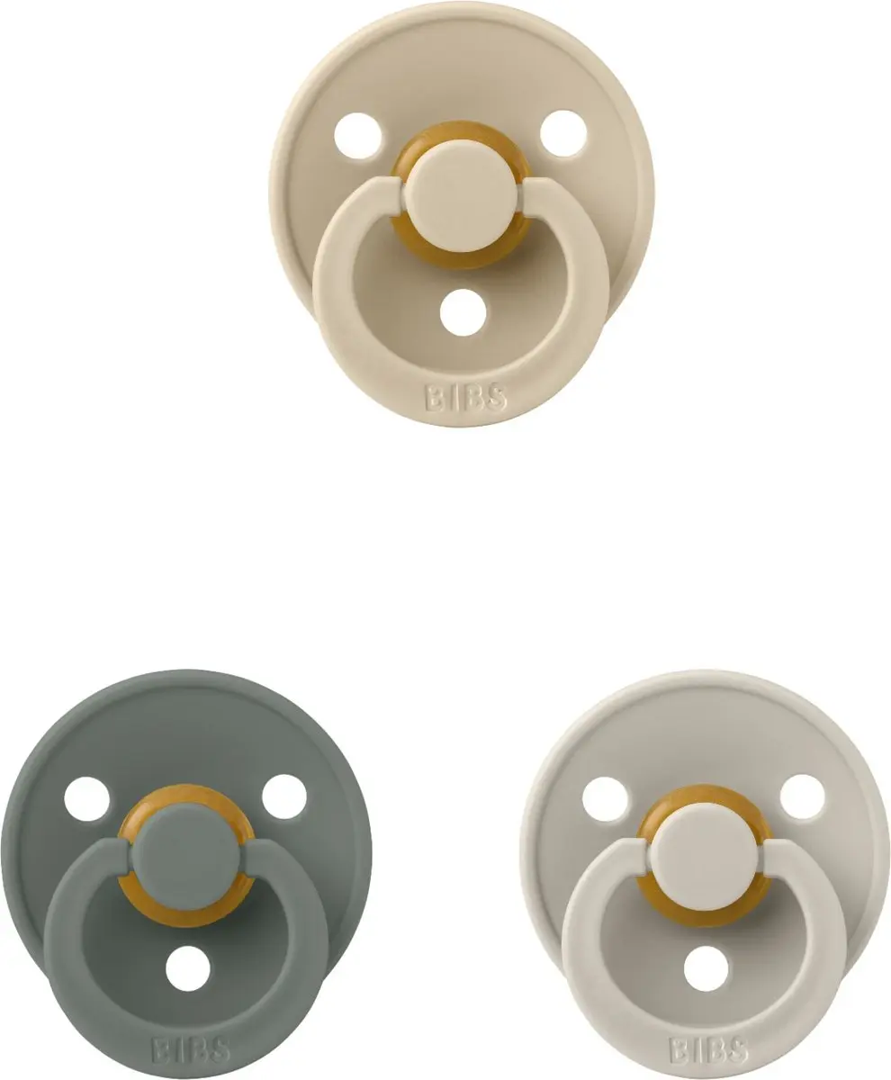 BIBS Fopspeen 0-6 Maanden Set 3 Stuks
