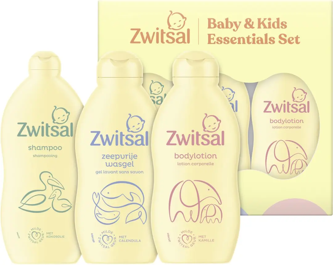 Zwitsal Essentials Geschenkset 3x200ml