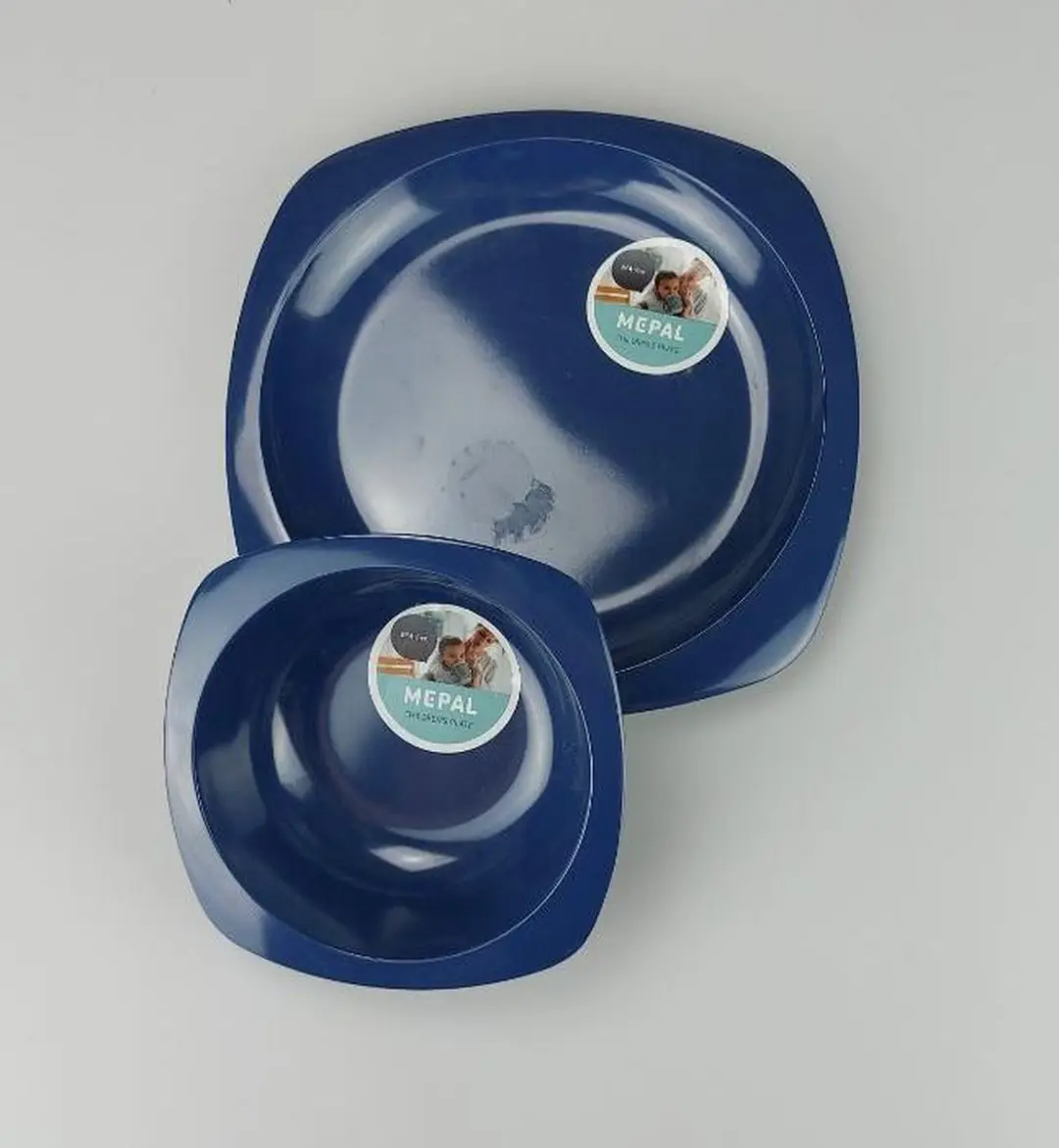 Mepal Baby Bordje Nordic Denim - Ø 21,5 cm - afbeelding 6 van 6