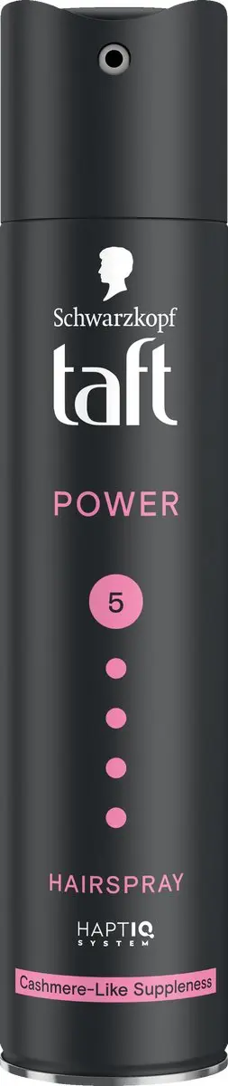 Taft Hairspray Power Cashmere 6x250ml - Vegan