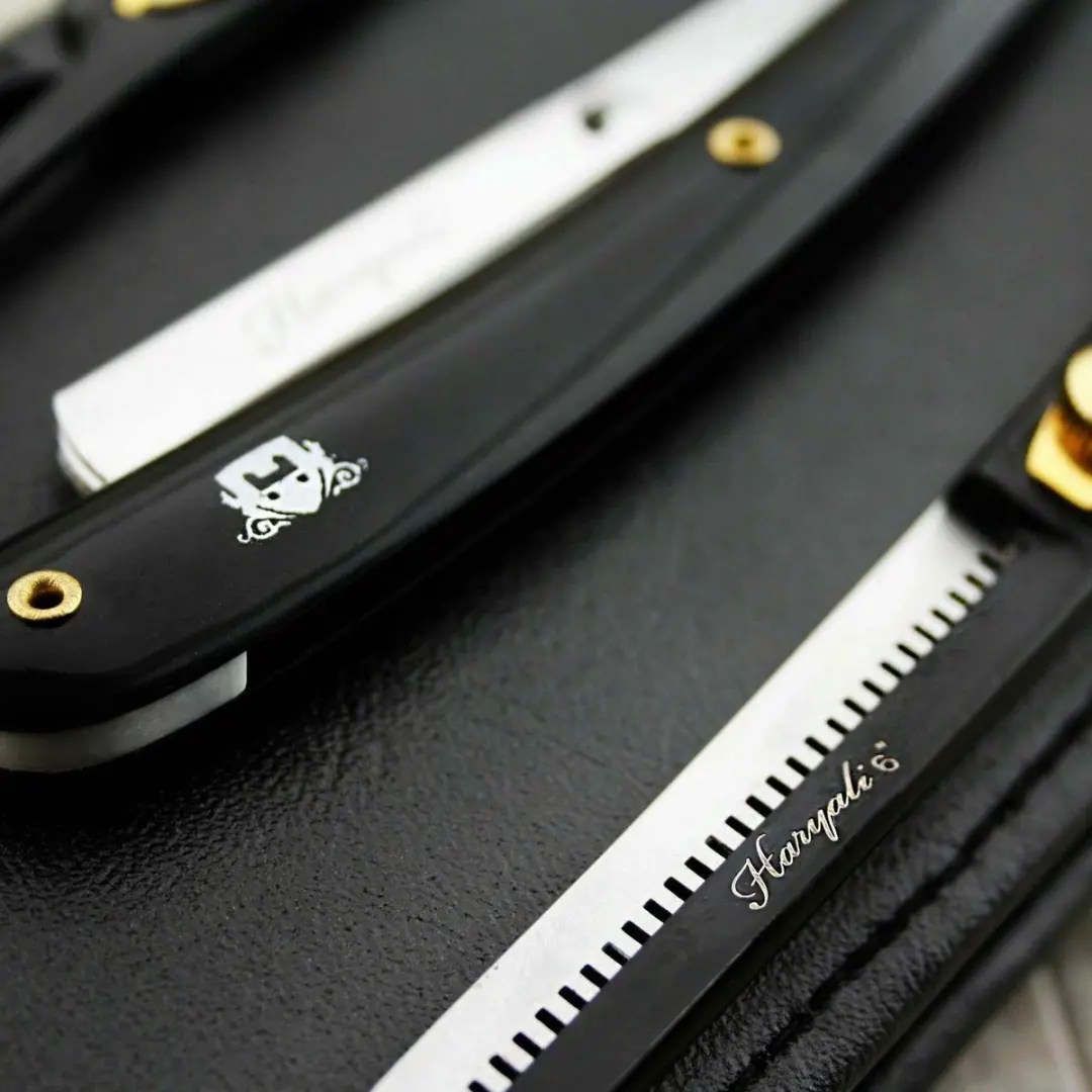 Haryali London Pro-Scissors Kappersset - 3 Stuks - Zwart