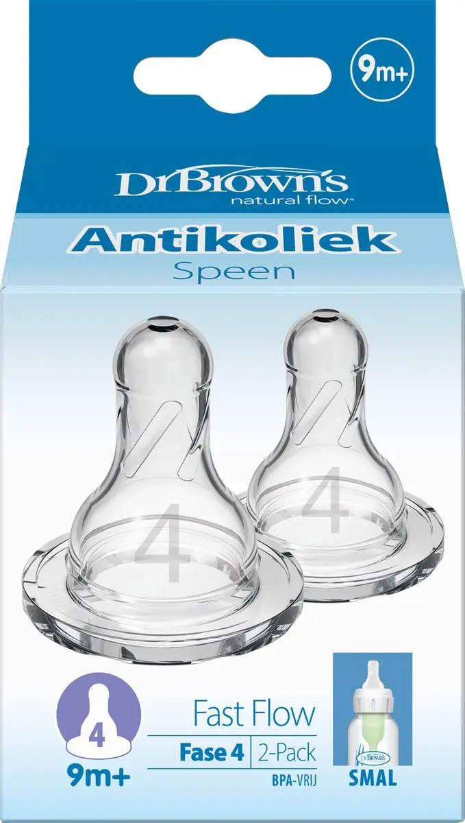 Dr. Brown's Options+ Flesspeen Fase 4 - 2 Stuks
