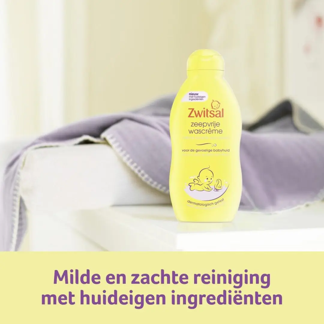 Zwitsal Wasgel Zeepvrij - 6x200ml