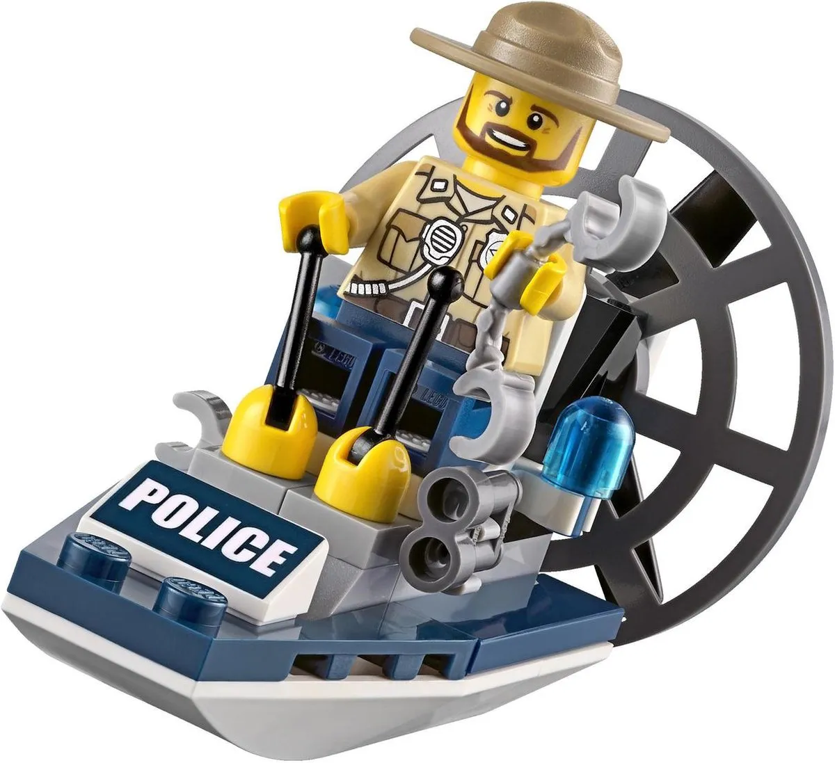 LEGO City Moeraspolitie Startset 60066 - 4 Minifiguren - afbeelding 6 van 6
