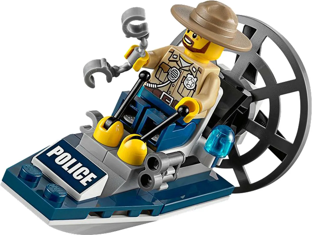 LEGO City Moeraspolitie Startset 60066 - 4 Minifiguren - afbeelding 4 van 6