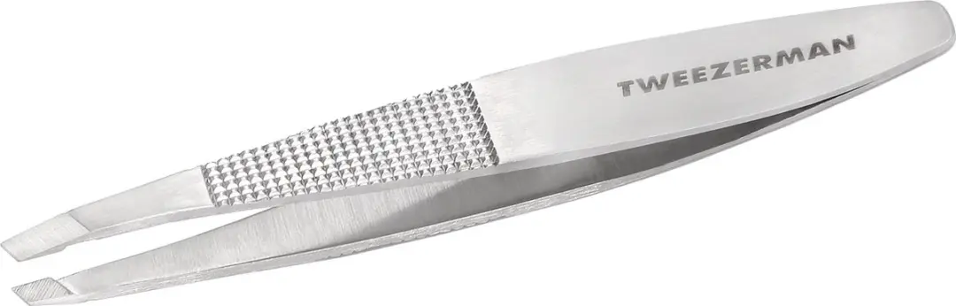 Tweezerman Slant Wide Grip Wenkbrauwpincet
