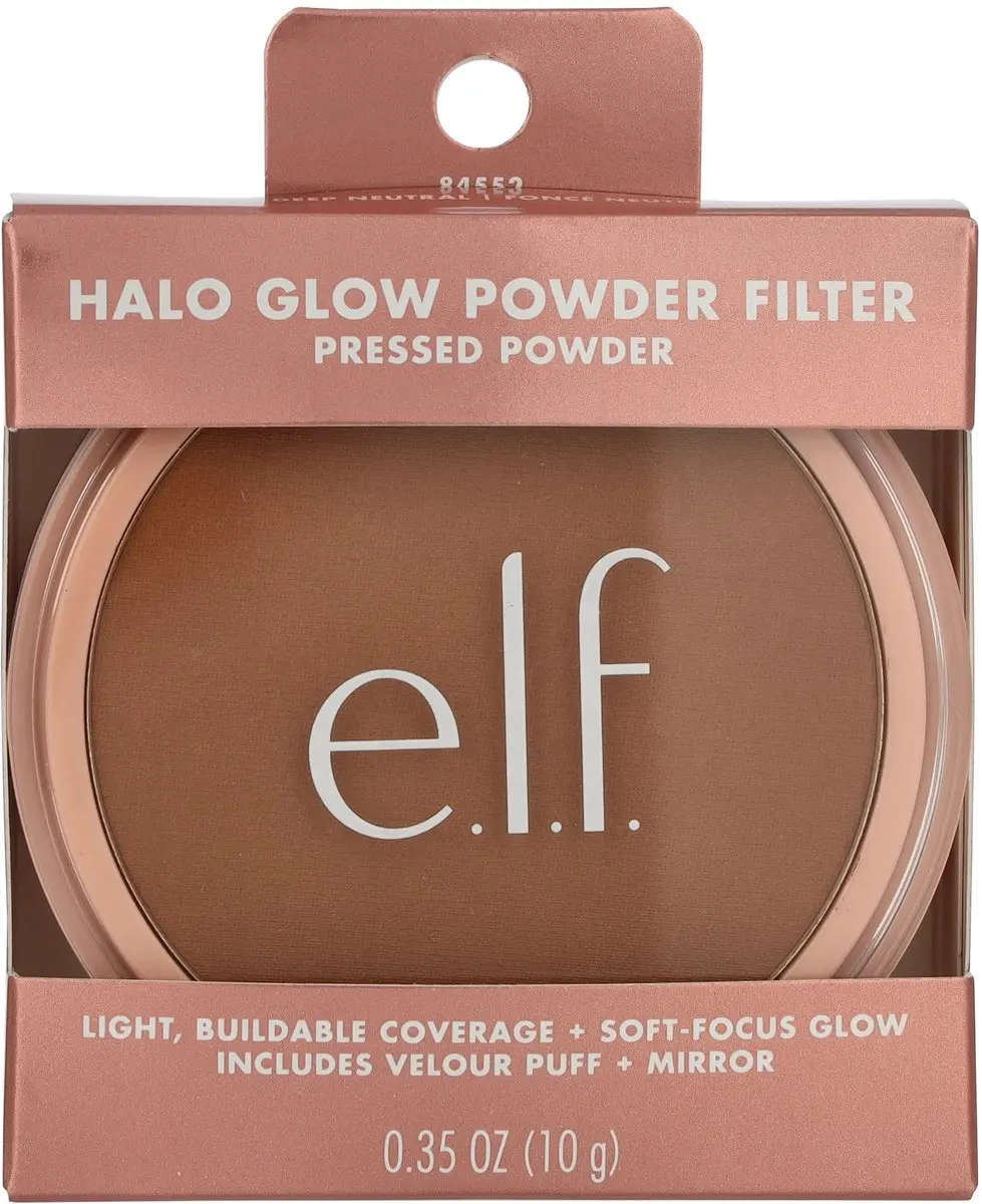 ELF Halo Glow Powder Filter Pressed Deep Neutral 10g