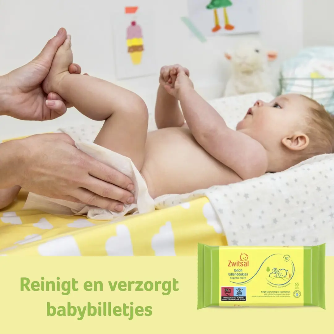 Zwitsal Billendoekjes Lotion - 2 x 1560 Stuks