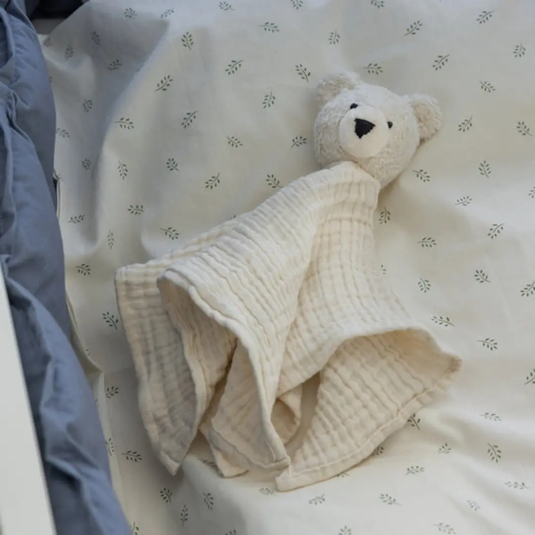 Sebra Knuffeldoek IJsbeer Comfort Blanket Beary the Polarbear - Print