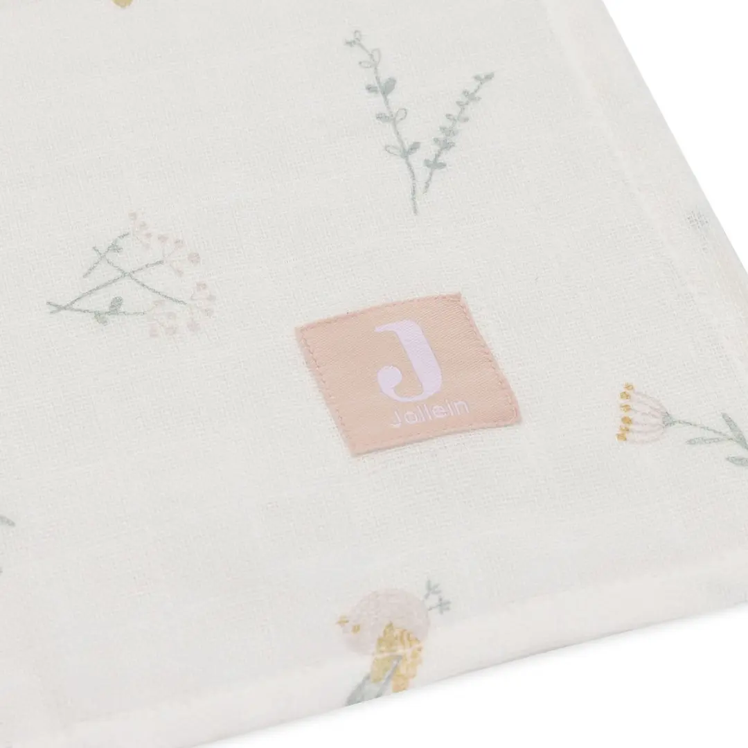 Jollein Hydrofiele Doek Large 115x115cm - Lovely Birds - 2 Stuks