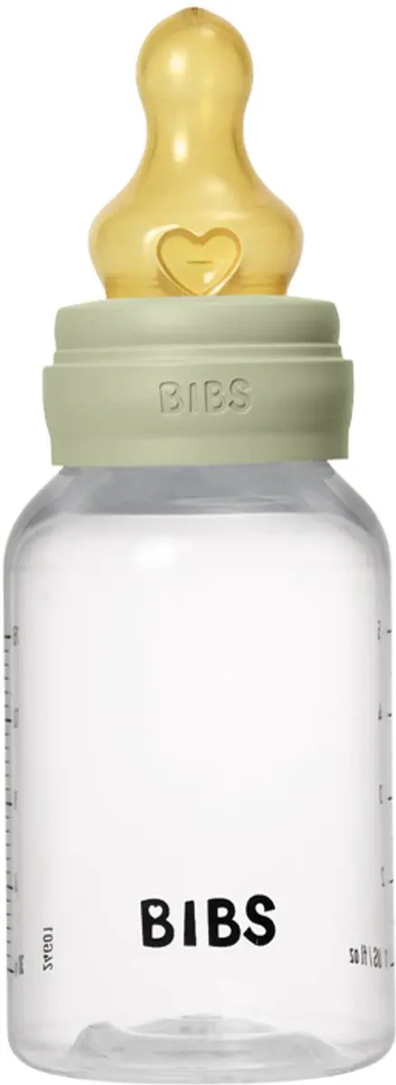 BIBS Fles 150ml Slow Flow Latex Sage