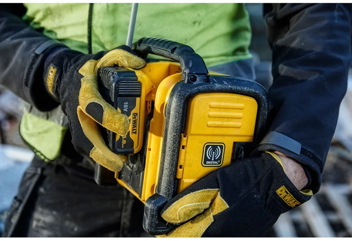 DeWalt DCR020 Bouwradio DAB+ - Zwart/Geel