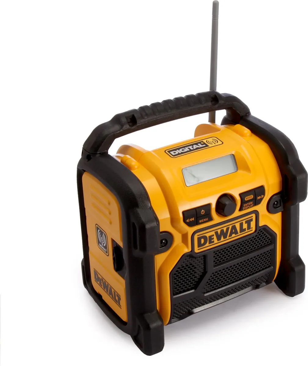 DeWalt DCR020 Bouwradio DAB+ - Zwart/Geel