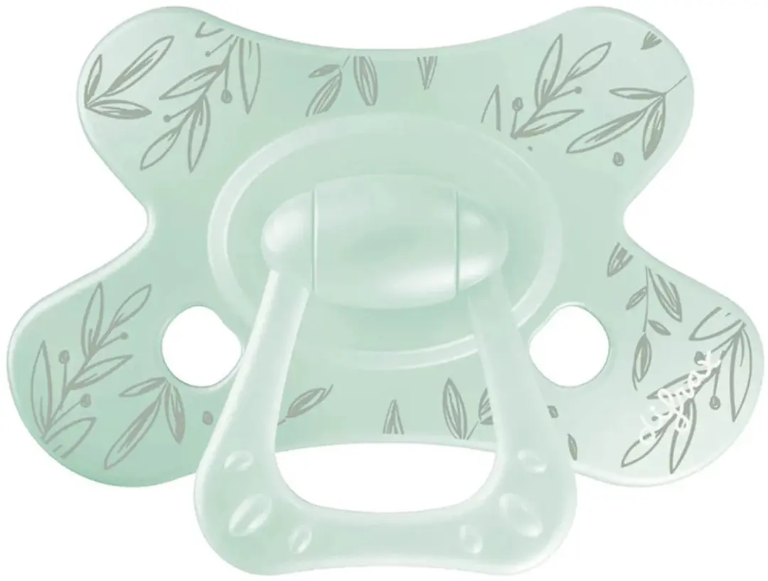 Difrax Natural Fopspeen 18+ Mnd Mint Leafs