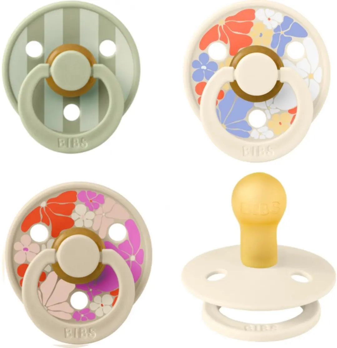 BIBS Studio Fopspenen Maat 1 Set 4 Stuks