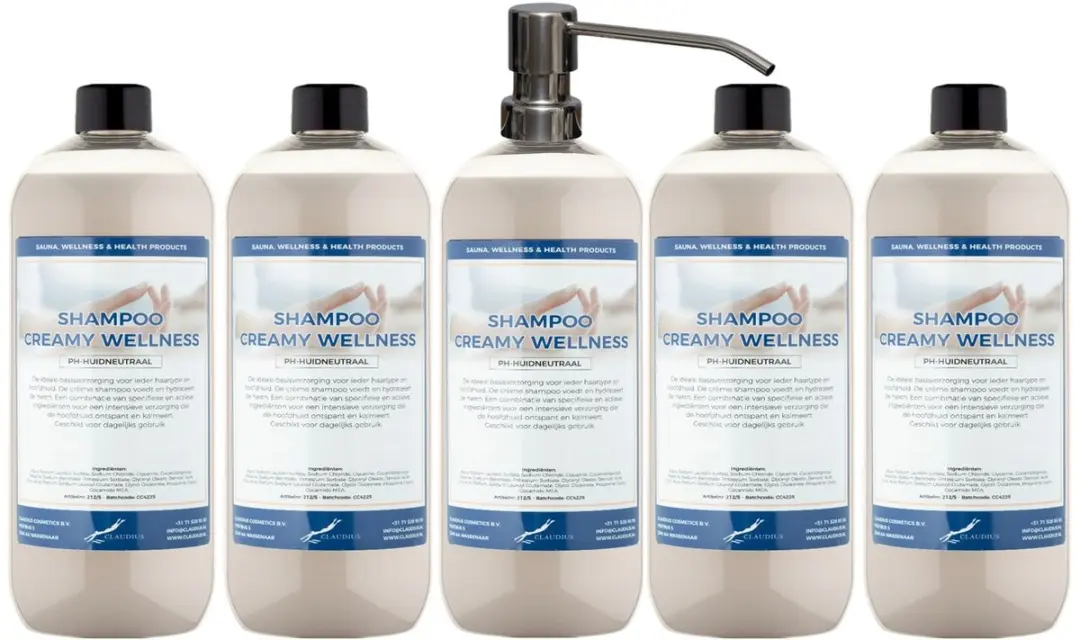 Splashbox Cosmetics Shampoo Creamy Wellness 1L