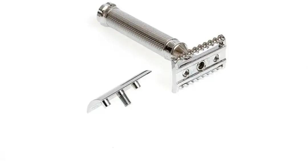 Mühle R41 Twist Klassiek Scheermes - Zilver