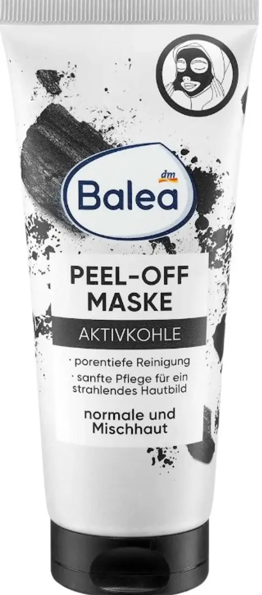 Balea Peel Off Gezichtsmasker Actieve Kool 100ml