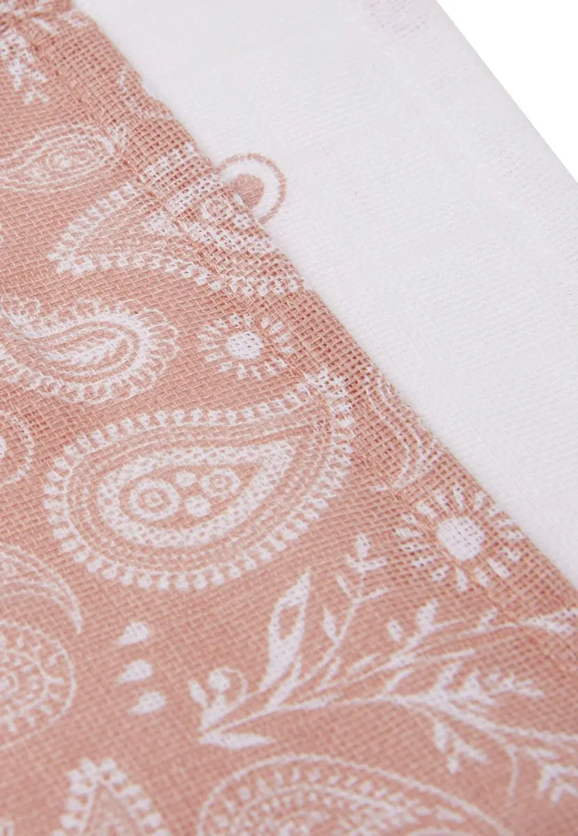 Jollein Monddoekjes Hydrofiel Paisley & Halo - 2 Stuks - Roze