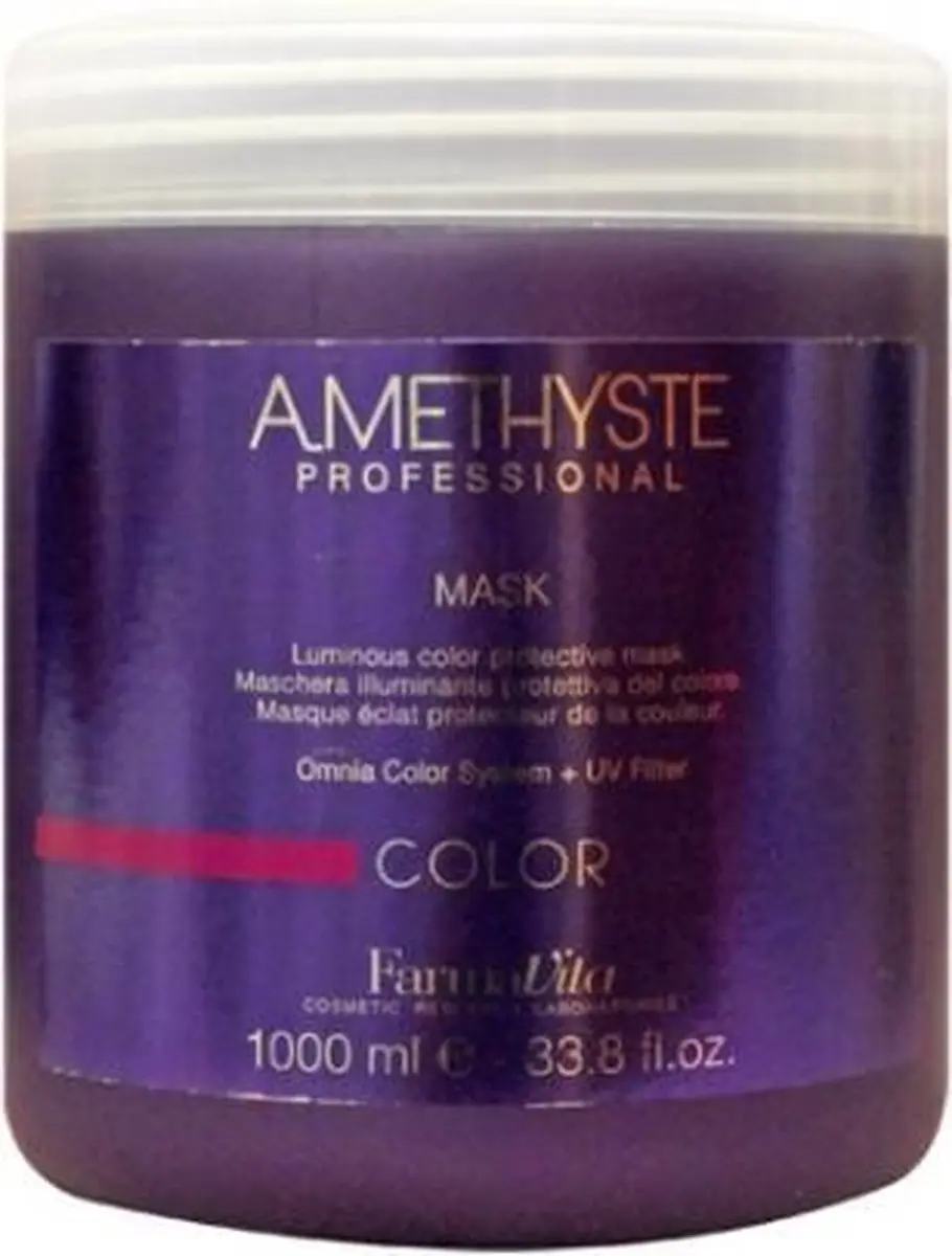 Farmavita Amethyste Color Haarmasker 250ml - afbeelding 6 van 6