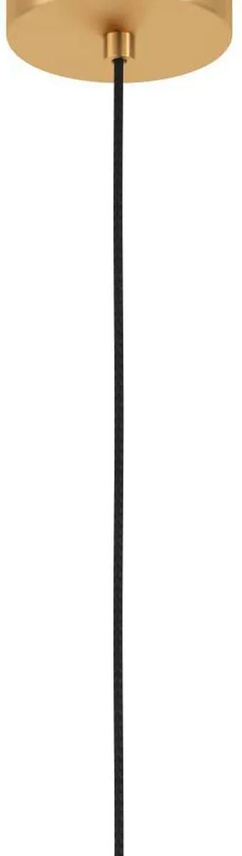 Eglo Nastasia Hanglamp E27 - Ø38cm - Zwart/Cappuccino
