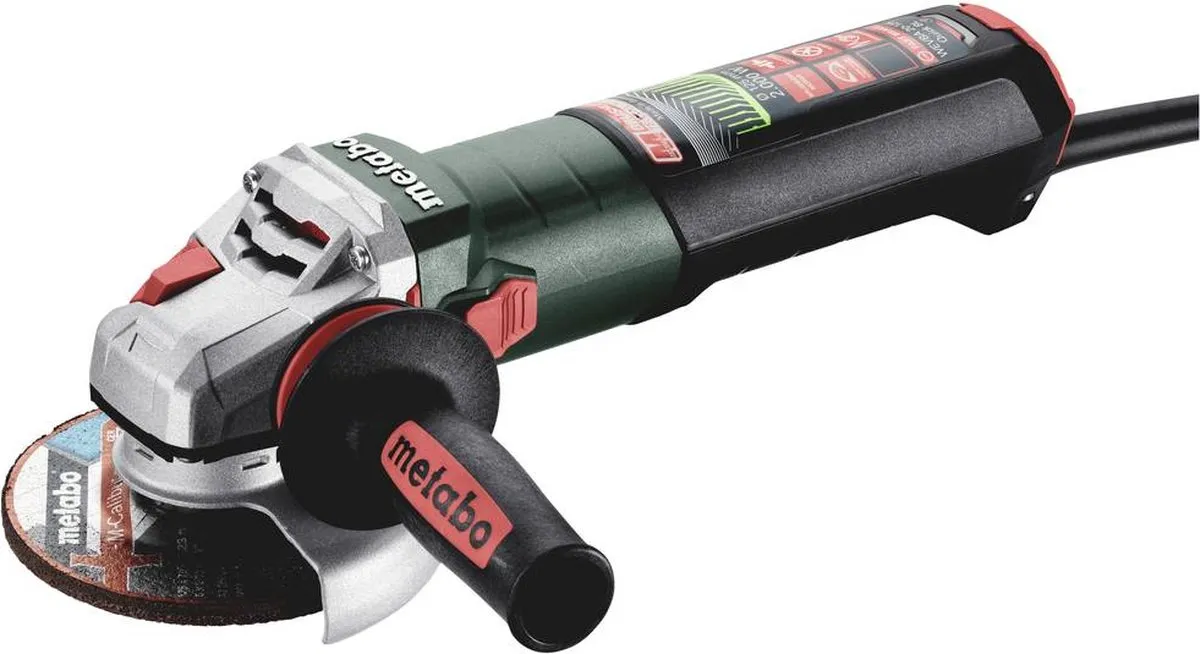 Metabo WEVBA 20-125 Quick BL Haakse Slijper 2000W