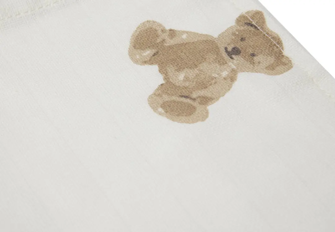 Jollein Hydrofiel Monddoekje Teddy Bear - 3 Stuks