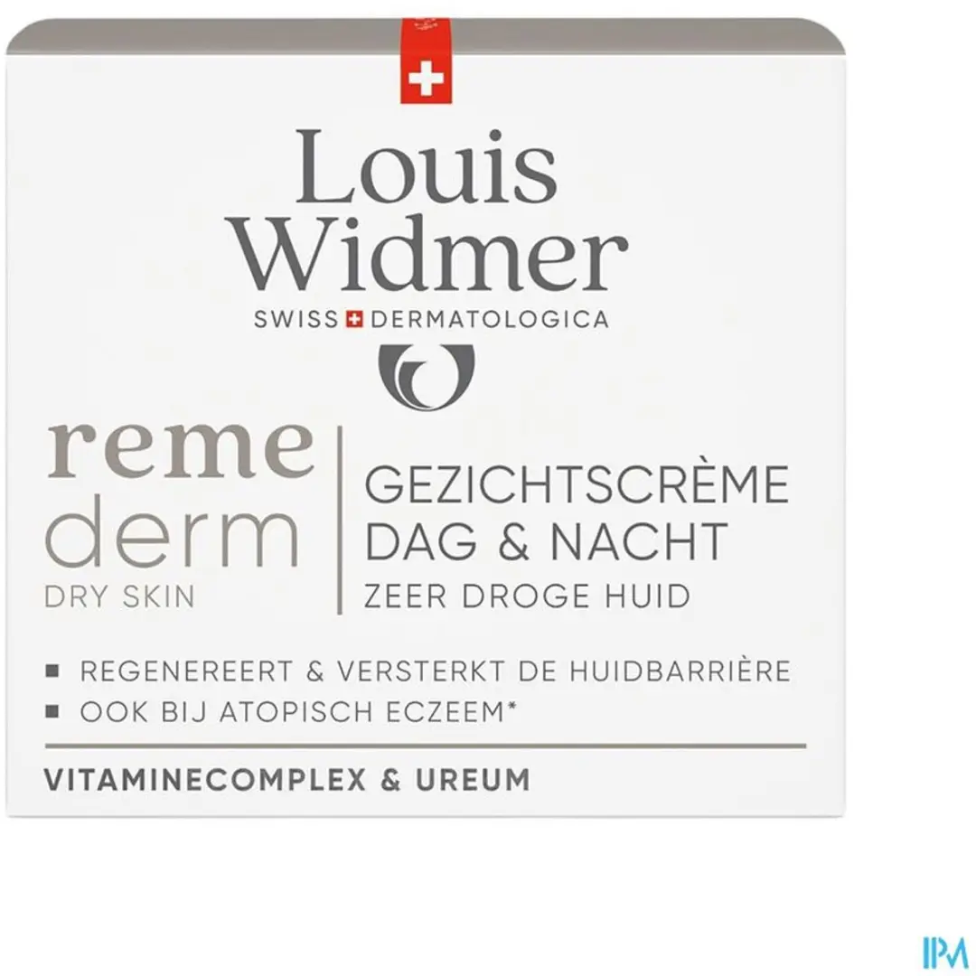 Louis Widmer Remederm Gezichtscrème Dag & Nacht 50ml