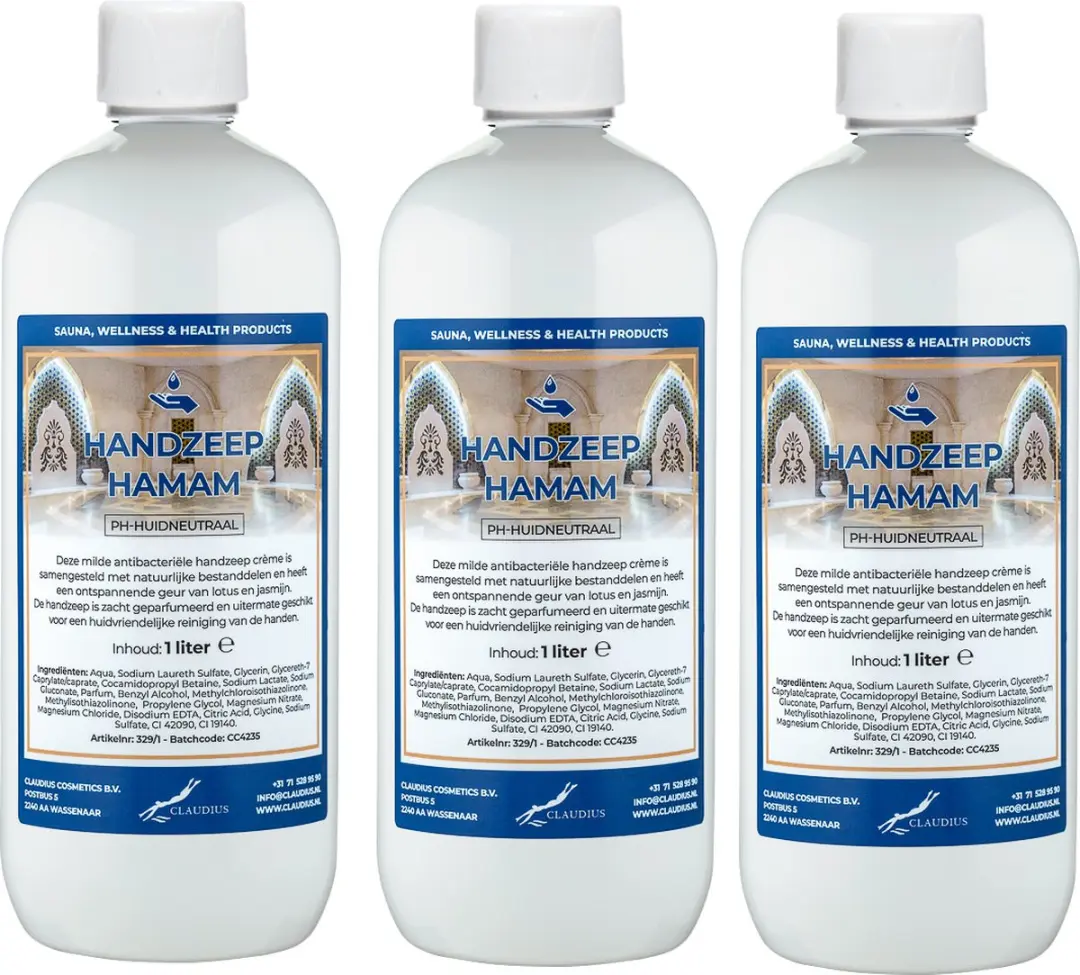 Splashbox Cosmetics Handzeep Hamam 1L