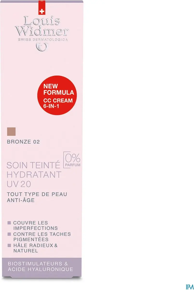 Louis Widmer Dermocosmetica Getinte Dagcrème 30ml
