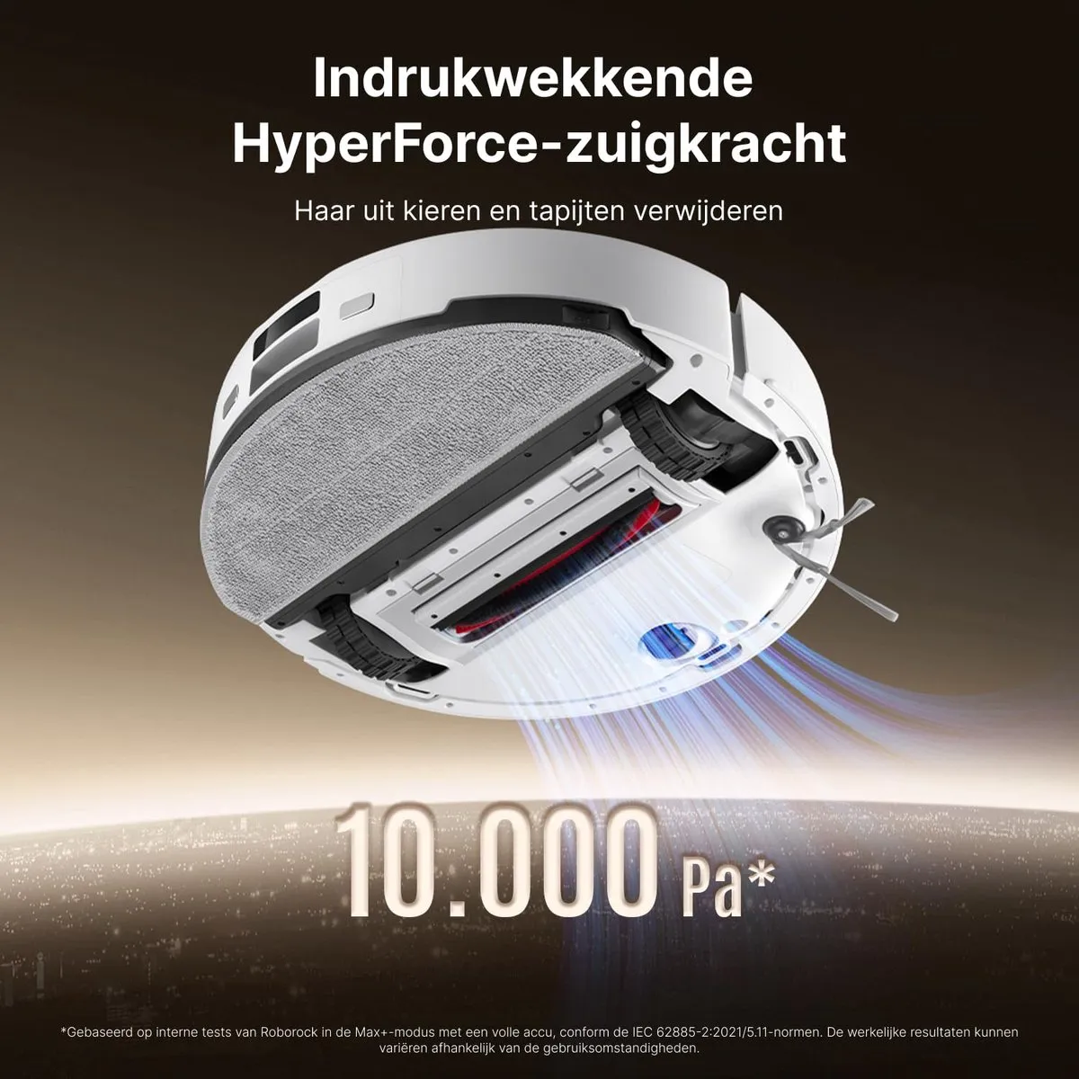 Roborock Q10 PF+ Robotstofzuiger - 10.000 Pa Wit