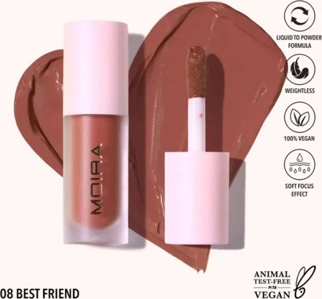 Moira Love Steady Liquid Blush 008 Best Friend