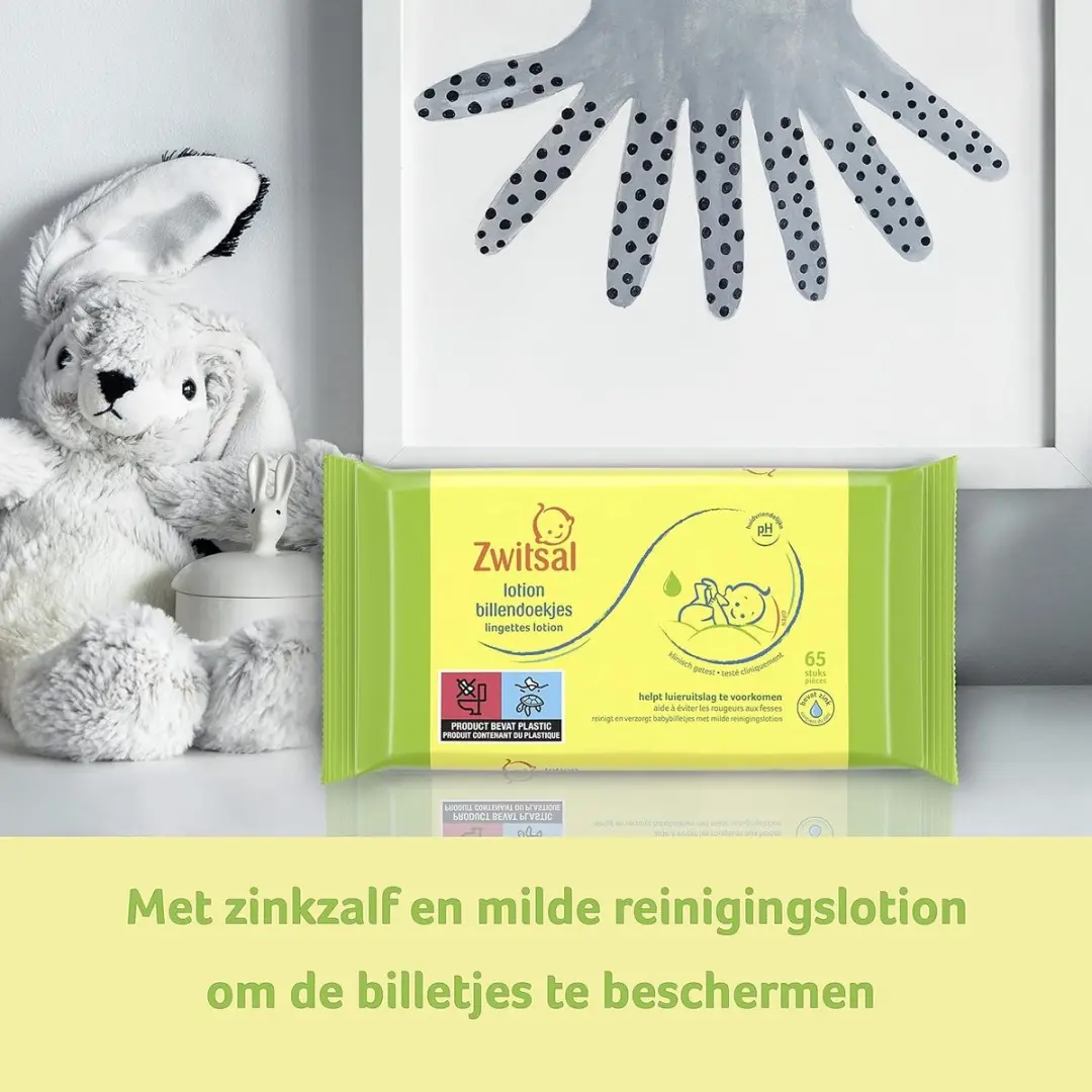 Zwitsal Billendoekjes Lotion Alcoholvrij - 3120 Stuks