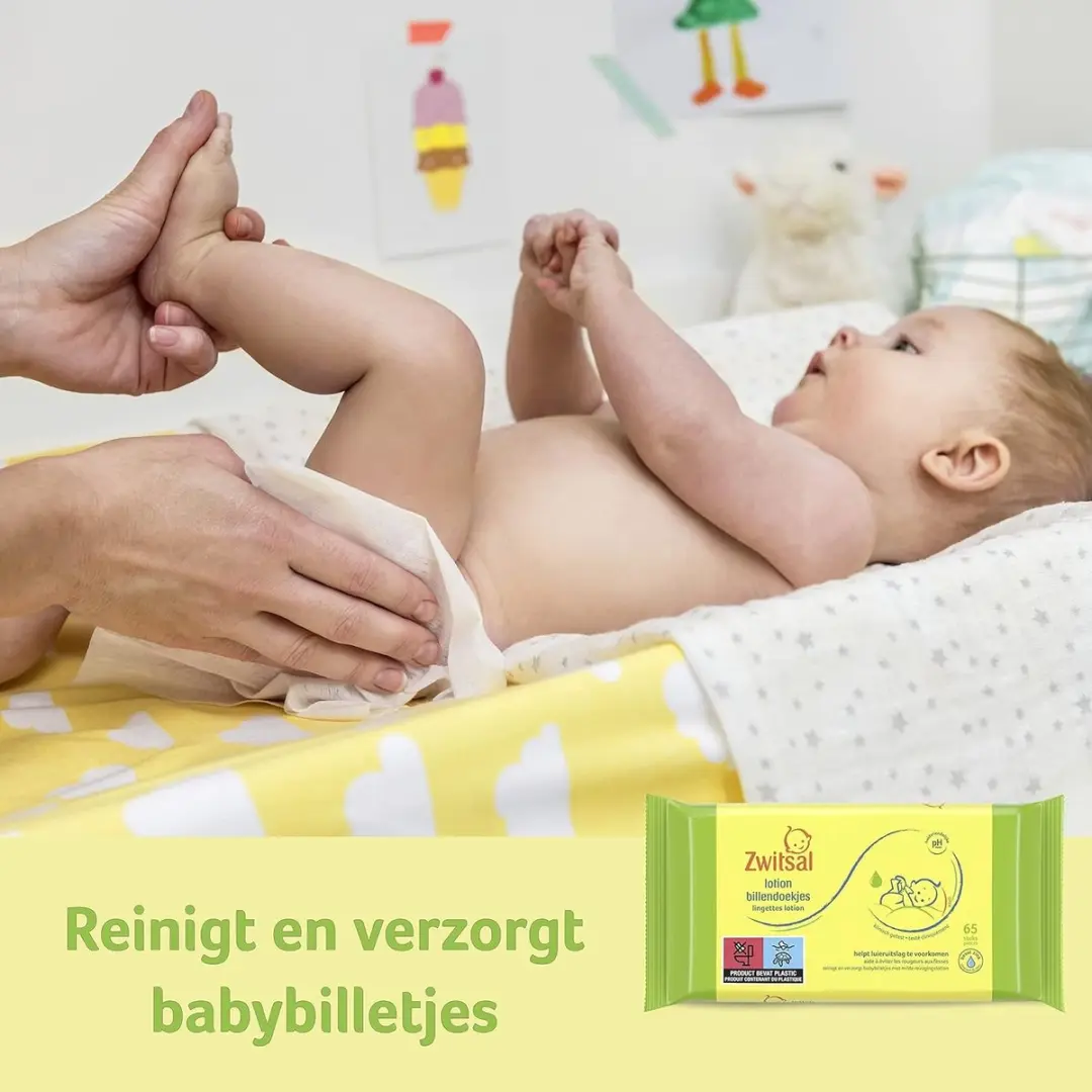 Zwitsal Billendoekjes Lotion Alcoholvrij - 3120 Stuks