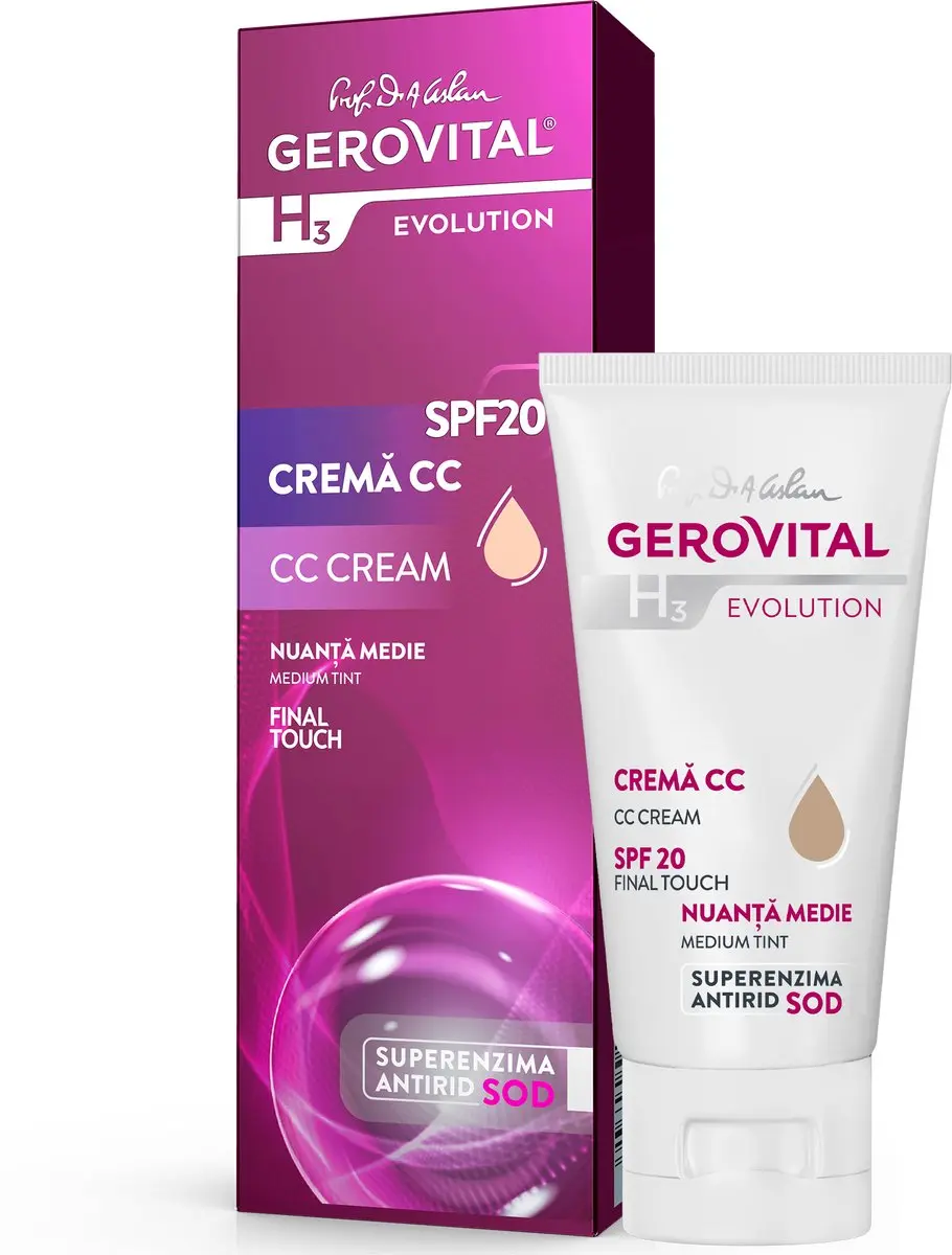 Gerovital CC Verzorgende Dagcrème SPF20